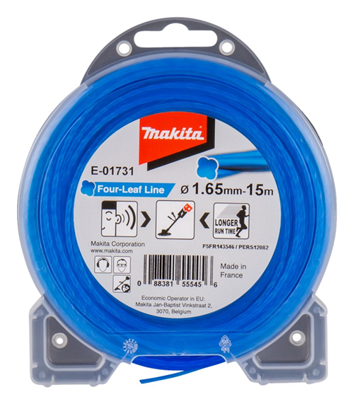 Maaidraad Makita - KLAVER 1.65MM 15M BLAUW