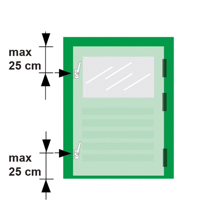 raamsluiting aluminium f2 axa