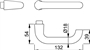 deurkruk gatdeel aluminium f1 hoppe-3