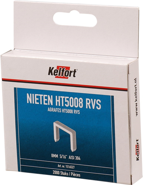 Hechtnieten Rvs A2 Kelfort - HT5008E 5/16'' X 8MM