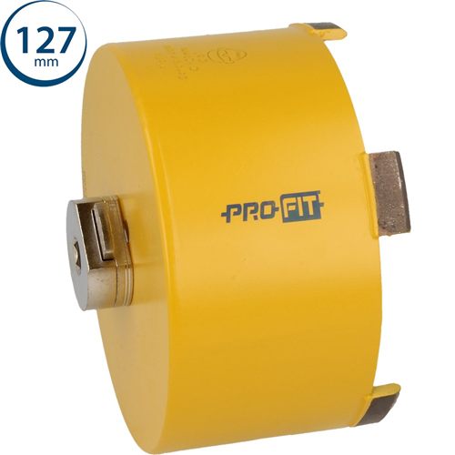 Gatzaag Concrete Light Dry Profit - Ø127X58MM CLICK&DRILL HEX 10MM