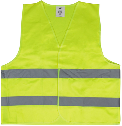 Veiligheidsvest Reflecterend Oxxa - ECONOMY 0115 GEEL FLUOR L/XL