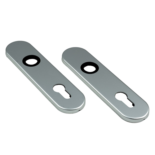 Kortschild Aluminium F1 Oxloc - PARIJS WC63/8MM