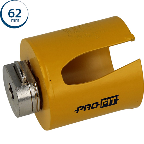 Gatzaag Multi Purpose Profit - Ø 62X52MM CLICK&DRILL HEX 10MM