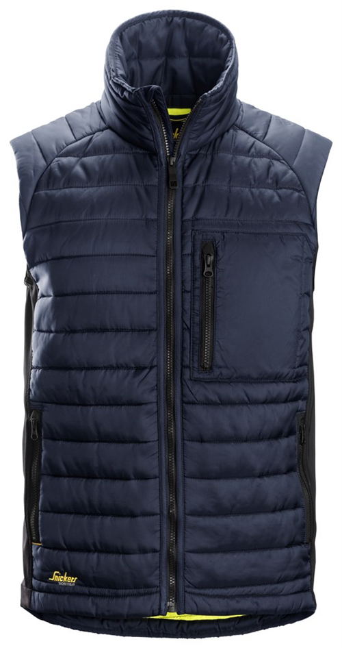 Bodywarmer Allroundwork Snickers - 4512 DONKERBLAUW/ZWART M