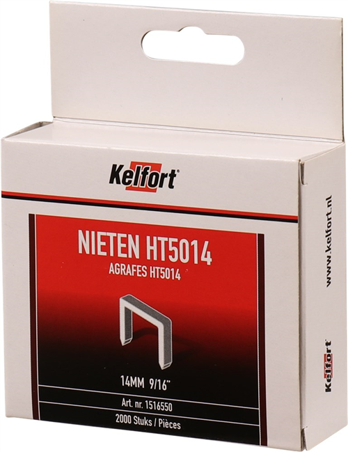 Hechtnieten Verzinkt Kelfort - HT5014 9/16'' X 14MM