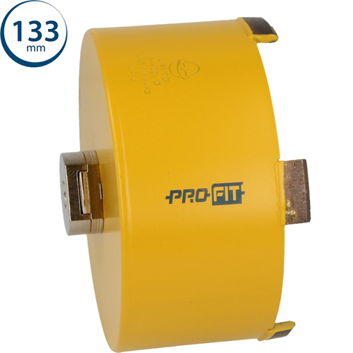 Gatzaag Concrete Light Dry Profit - Ø133X58MM CLICK&DRILL HEX 10MM