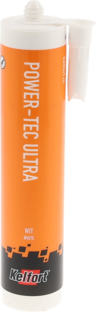 Lijmkit Kelfort - POWER-TEC ULTRA 290ML WIT