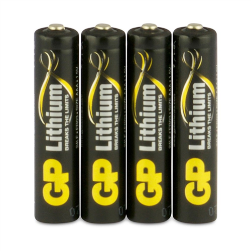 Batterijen Potlood Gp - AAA 1.5V SET à 4 STUKS