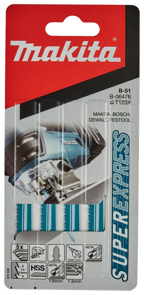 decoupeerzaagblad makita for bi-metal