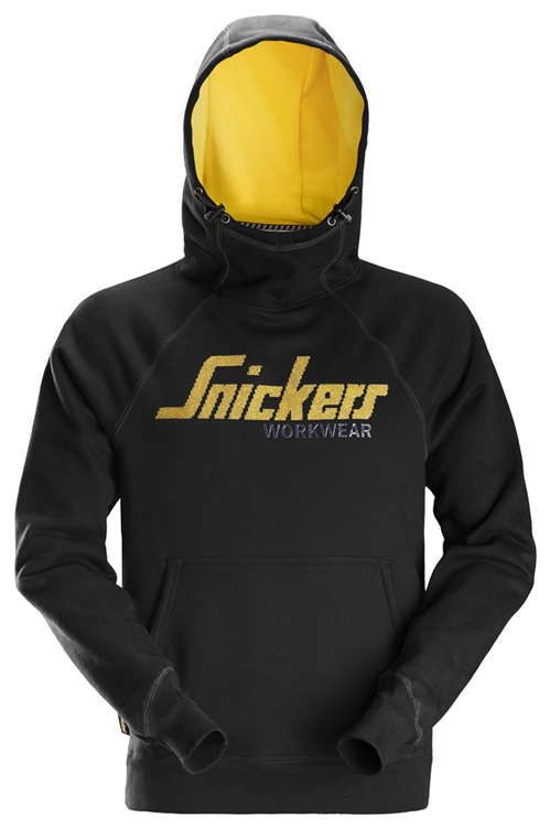 Sweatshirt Logo Hoodie Snickers - 2889 ZWART XXL