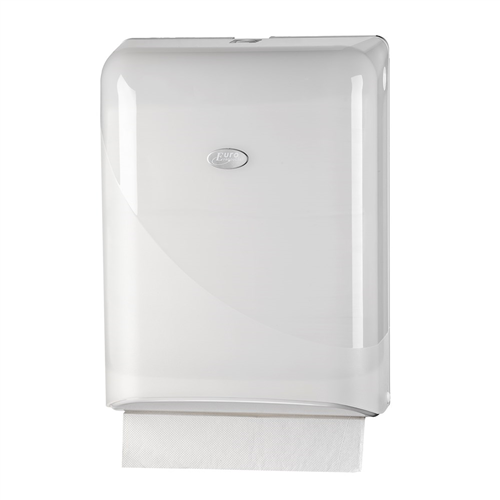 Handdoekdispenser Pearl White Euro - 374X275X140MM