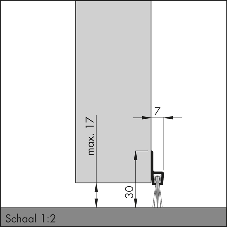 dorpelprofiel aluminium opbouw ellen