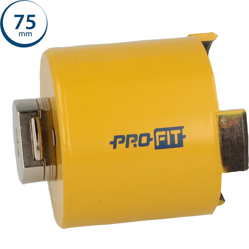 Gatzaag Concrete Light Dry Profit - Ø 75X58MM CLICK&DRILL HEX 10MM