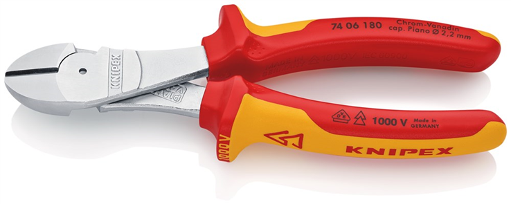 zijsnijtang kracht knipex