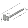 schroefduim houtdraad zwaar wit epw-5