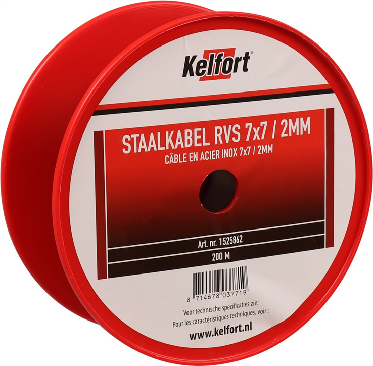 staalkabel rvs a2 kelfort