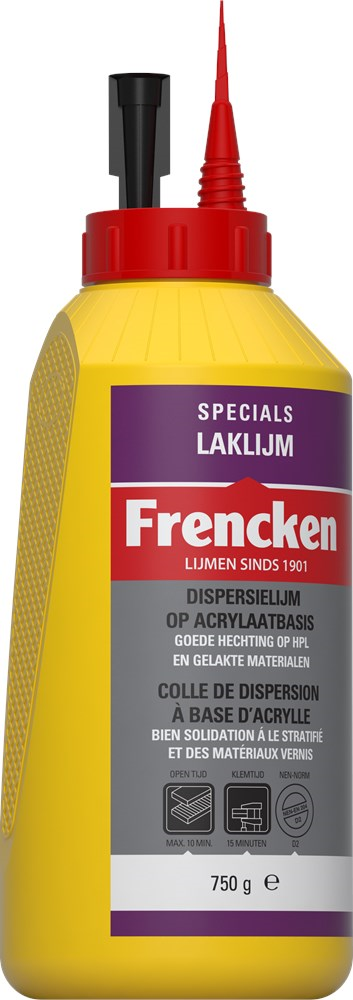 Laklijm Transparant Frencken - 750G