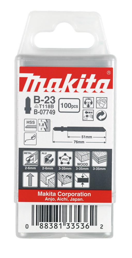 decoupeerzaagblad makita multimaterial