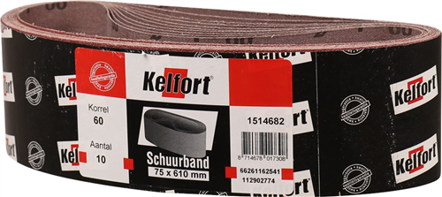 Schuurband Linnen Kelfort -  75X610MM K 60