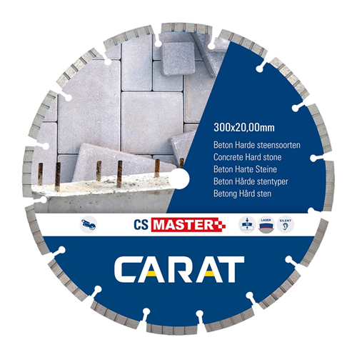 Diamantzaagblad Droog Carat Master - CSM 300X20.00MM