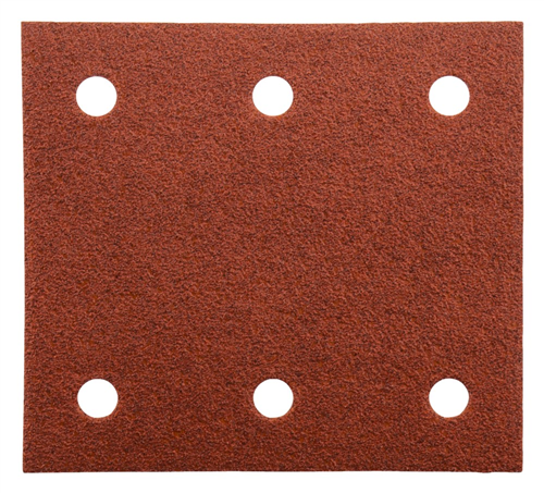 Schuurstrook Red Velcro Makita - 102X114MM K 80 SET à 10 ST