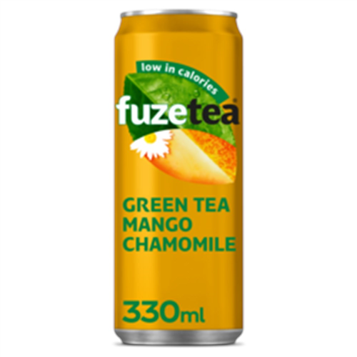 Blikje Fuze Tea Green Tea Mango - 33CL