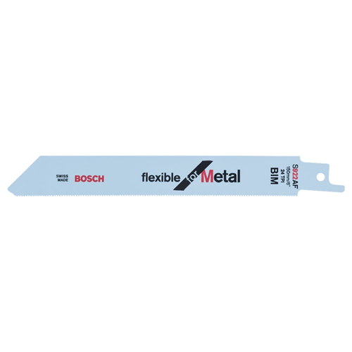 Reciprozaagblad Bosch Flexible For Metal - S922AF 150X0.90MM SET à 5 ST