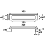 briefplaat aluminium f2 axa-3