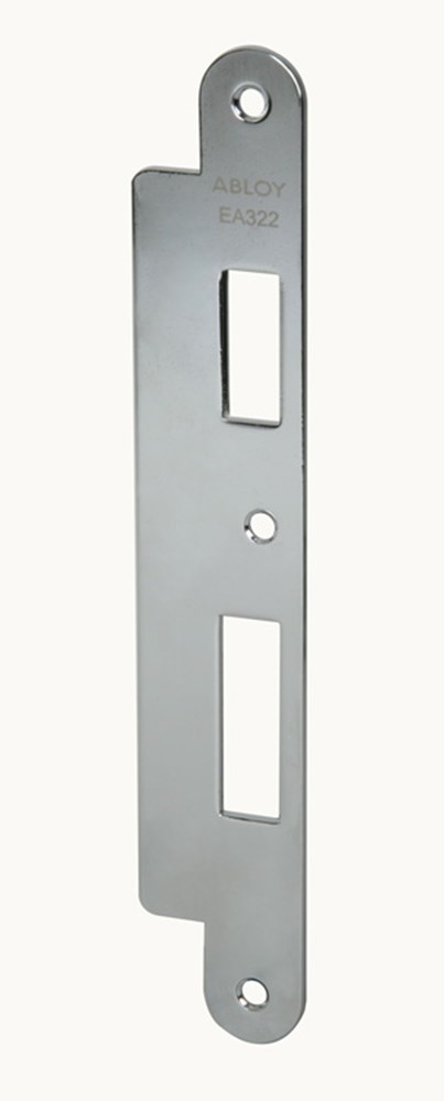 Sluitplaat Verchroomd Abloy - EA322 D&N DIN LS/RS