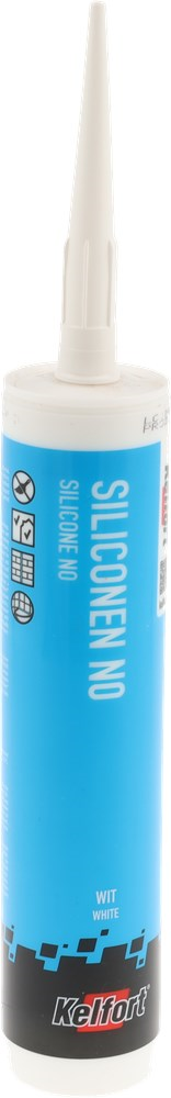 Siliconenkit No Kelfort - 310ML WIT