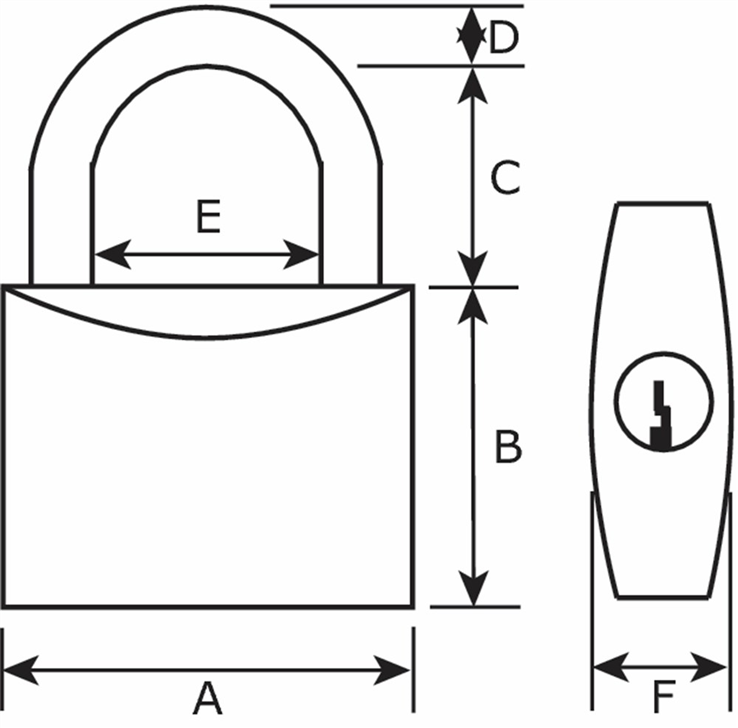 hangslot messing