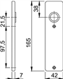 kortschild aluminium f1 hoppe-3