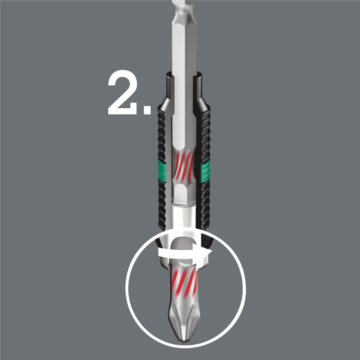 schroefbit gleufkop wera