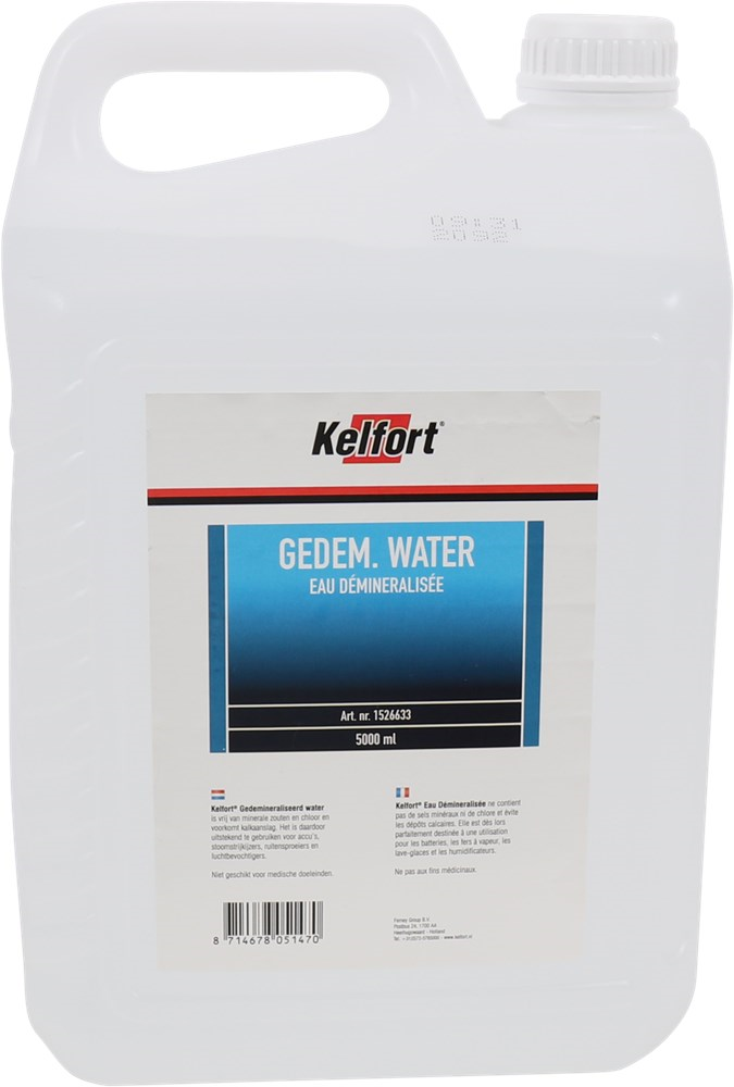 gedemineraliseerd water kelfort