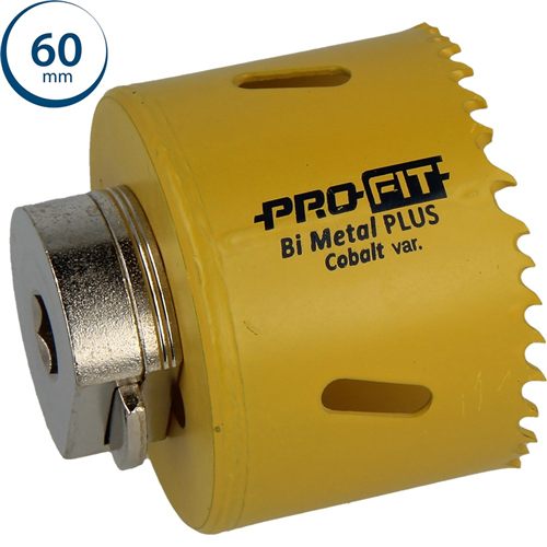 Gatzaag Bimetal Plus Variable Profit - Ø 60X38MM CLICK&DRILL HEX 10MM