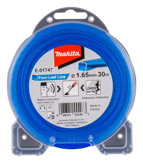 Maaidraad Makita - KLAVER 1.65MM 30M BLAUW