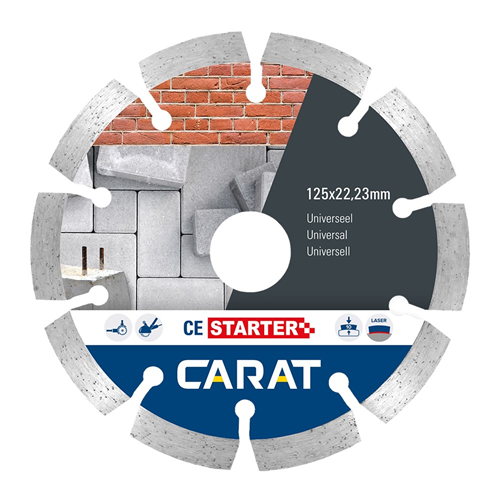 Diamantzaagblad Droog Carat Starter - CES 140X22.23MM