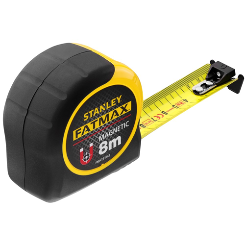 Rolbandmaat Stanley Fatmax - BLADE ARMOR MAGNETIC 8M 32MM