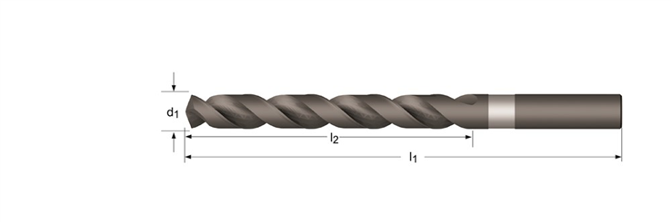 metaalboor hss cilindrisch dormer