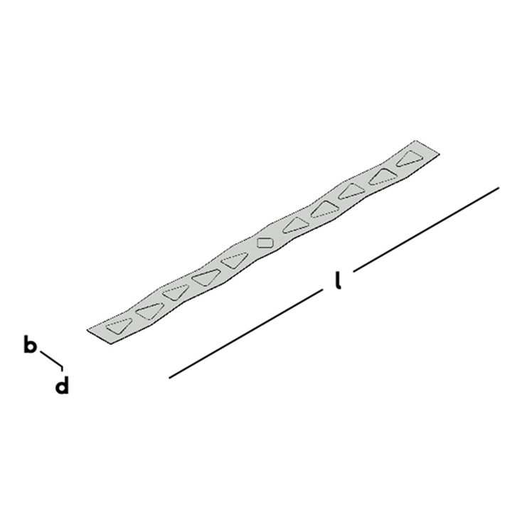 lijmkoppelstrip zig-zag sv