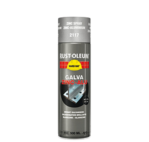 Zinkspray Hardhat Galva Zinc-Alu - 2117 500ML FONKELEND ALU