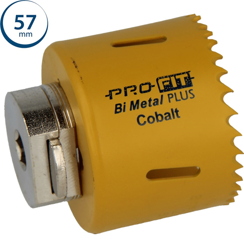 Gatzaag Bimetal Plus Variable Profit - Ø 57X38MM CLICK&DRILL HEX 10MM