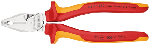 Combinatietang Kracht Knipex - VDE 0206-180MM