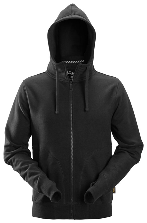 Sweatshirt Zip Hoodie Allround Snickers - 2890 ZWART XS