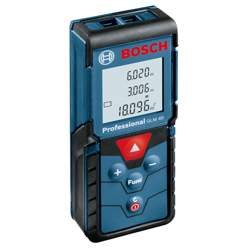 Laserafstandmeter Rood Bosch - GLM 40 40M