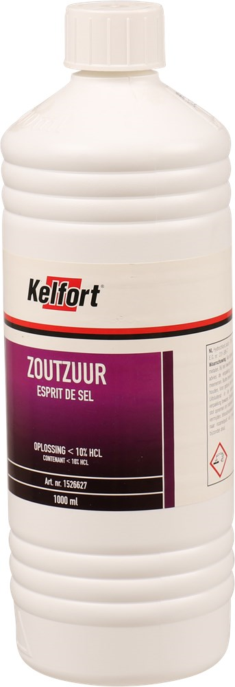 Zoutzuur 10% Kelfort - 1L