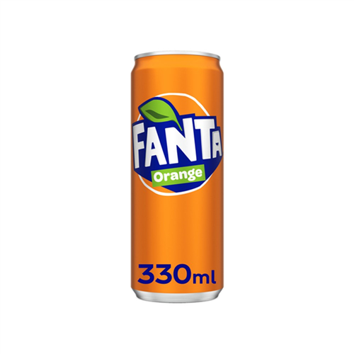 Blikje Fanta Orange - 33CL