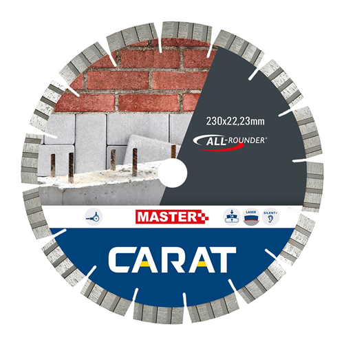 Diamantzaagblad Droog Carat Master - CEB 230X22.23MM ALL-ROUNDER