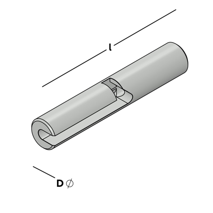 indraaihulpstuk aluminium